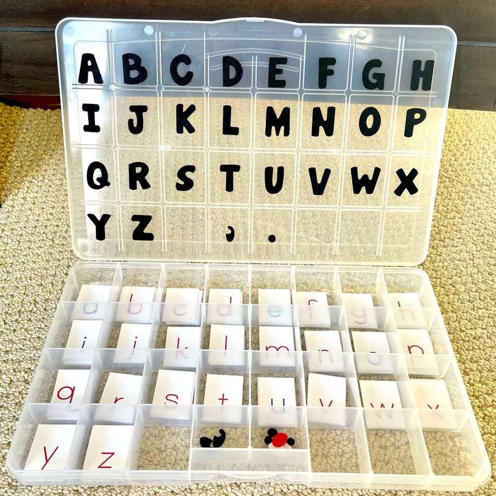 Montessori Movable Letters - Lowercase Only